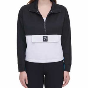 DKNY Ladies 1/2 Zip Pullover